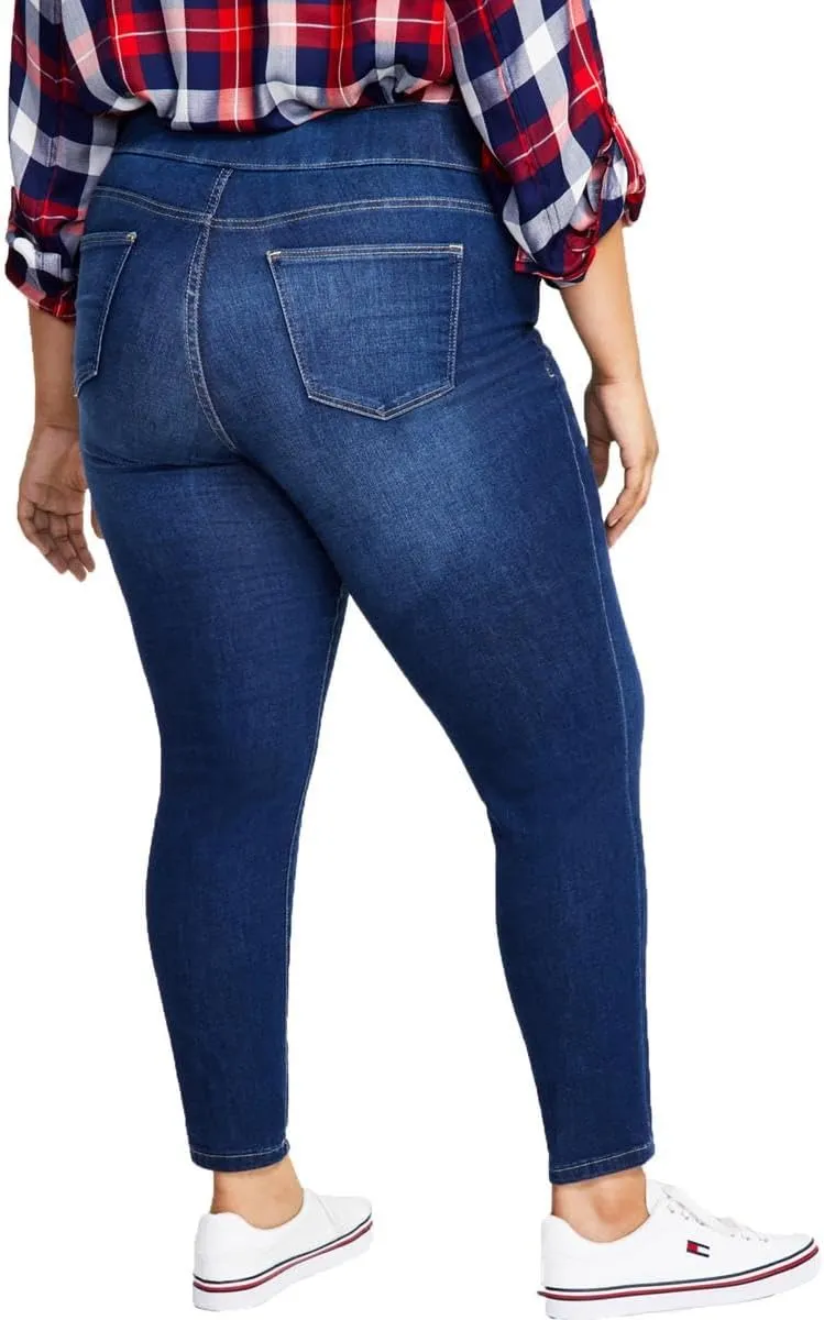 Tommy Hilfiger Women's Skinny Fit Gramercy Denim Jean (Standard and Plus)