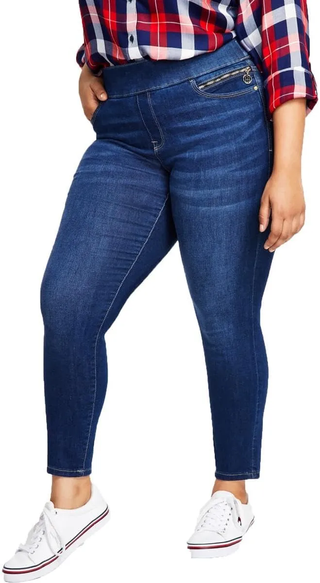 Tommy Hilfiger Women's Skinny Fit Gramercy Denim Jean (Standard and Plus)