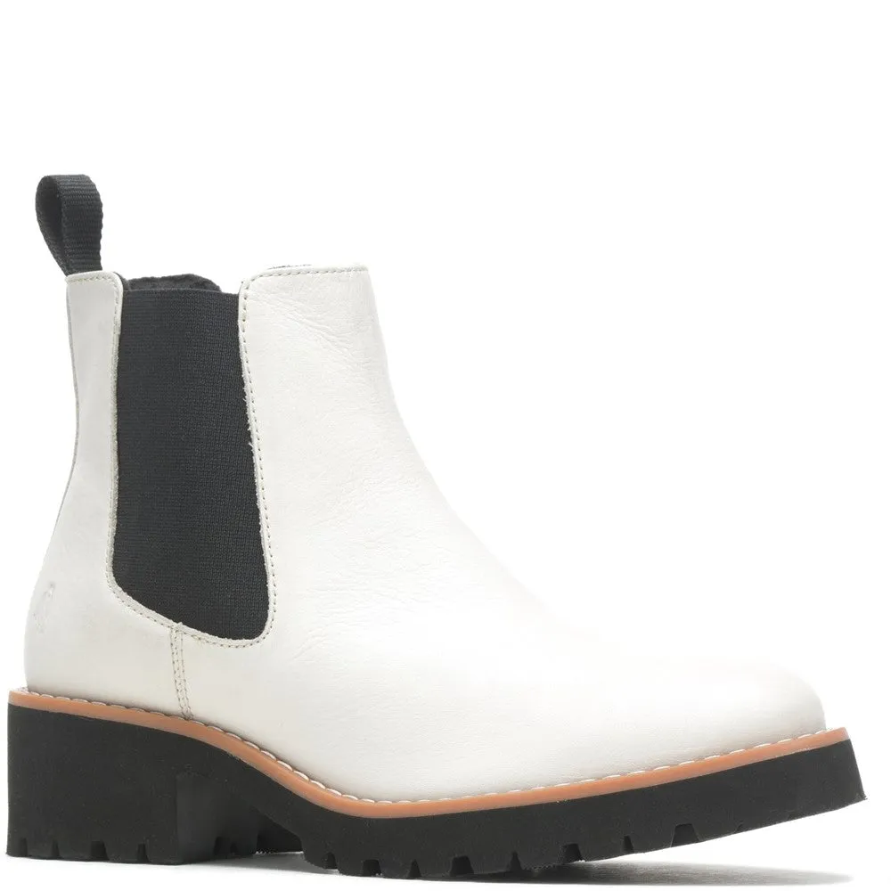 White Amelia Chelsea Boots