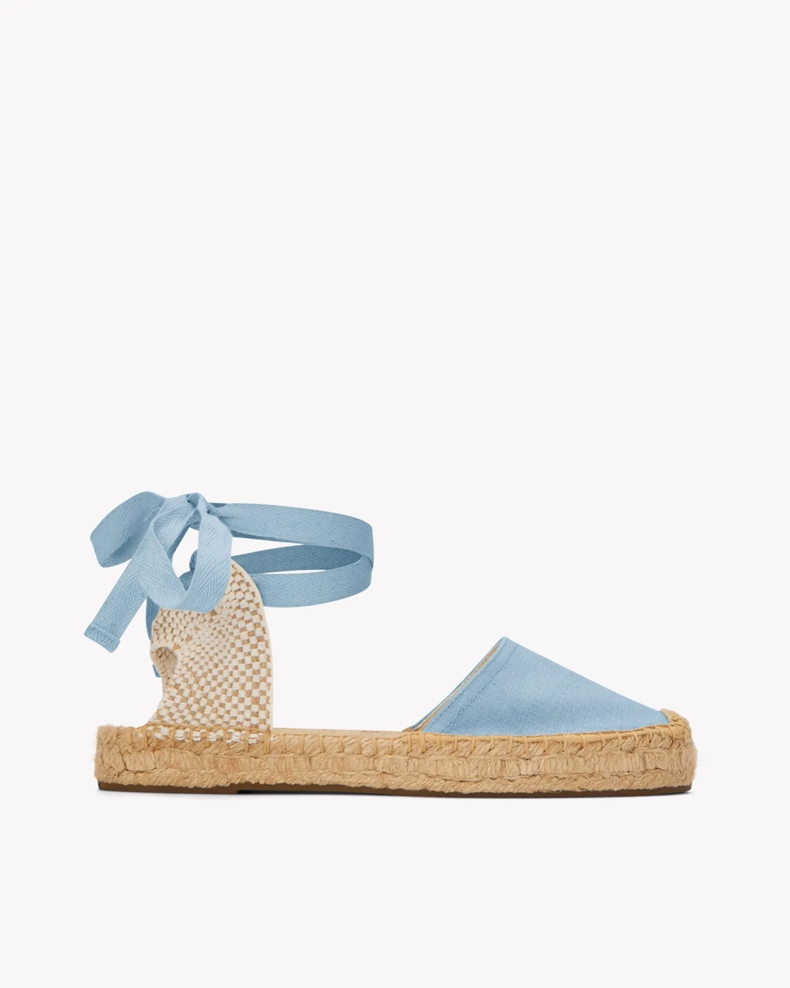 Womens_Espadrilles_The Lauren Lace Up_Linen Colors_Cielo Blue
