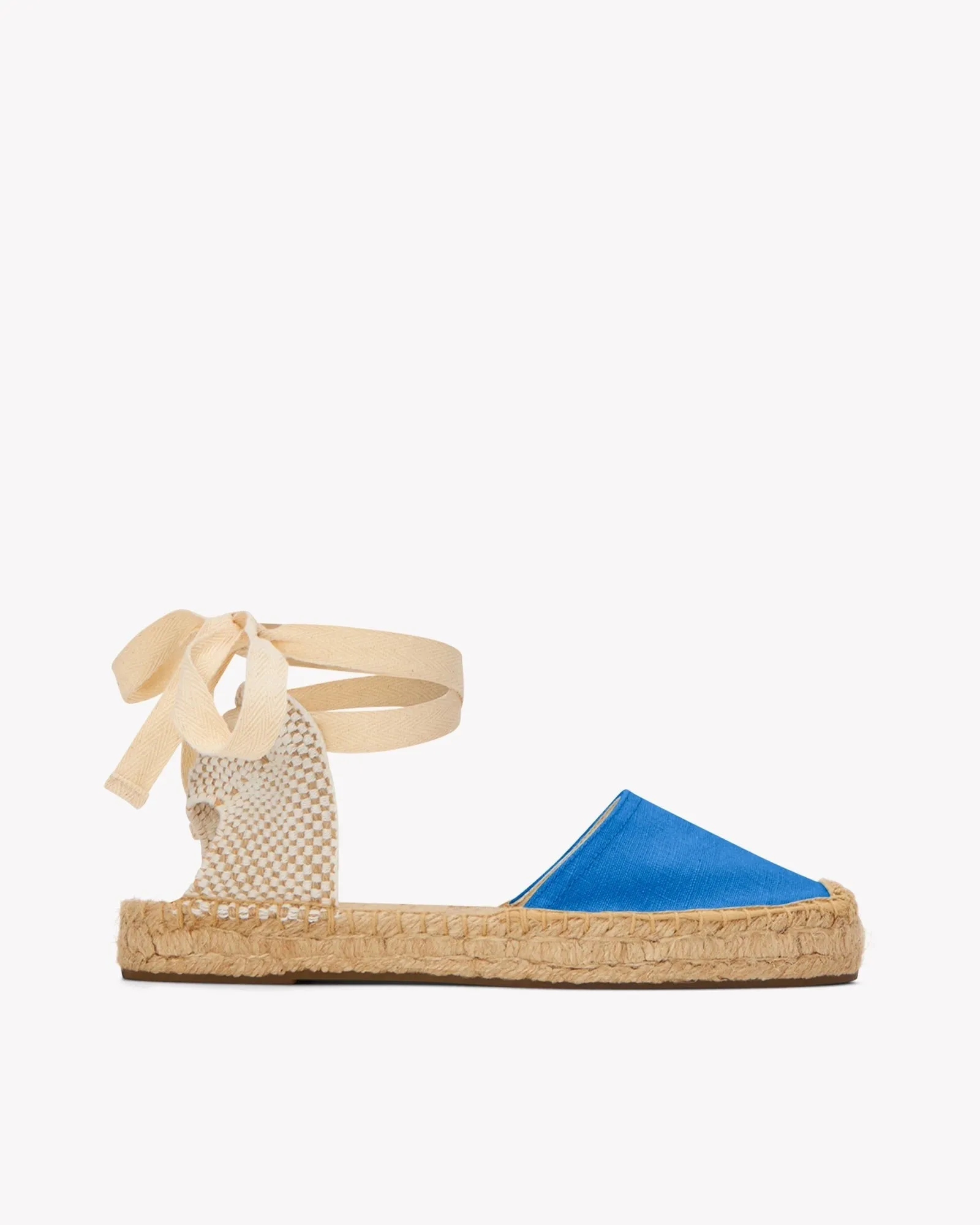 Womens_Espadrilles_The Lauren Lace Up_Linen Colors_French Blue