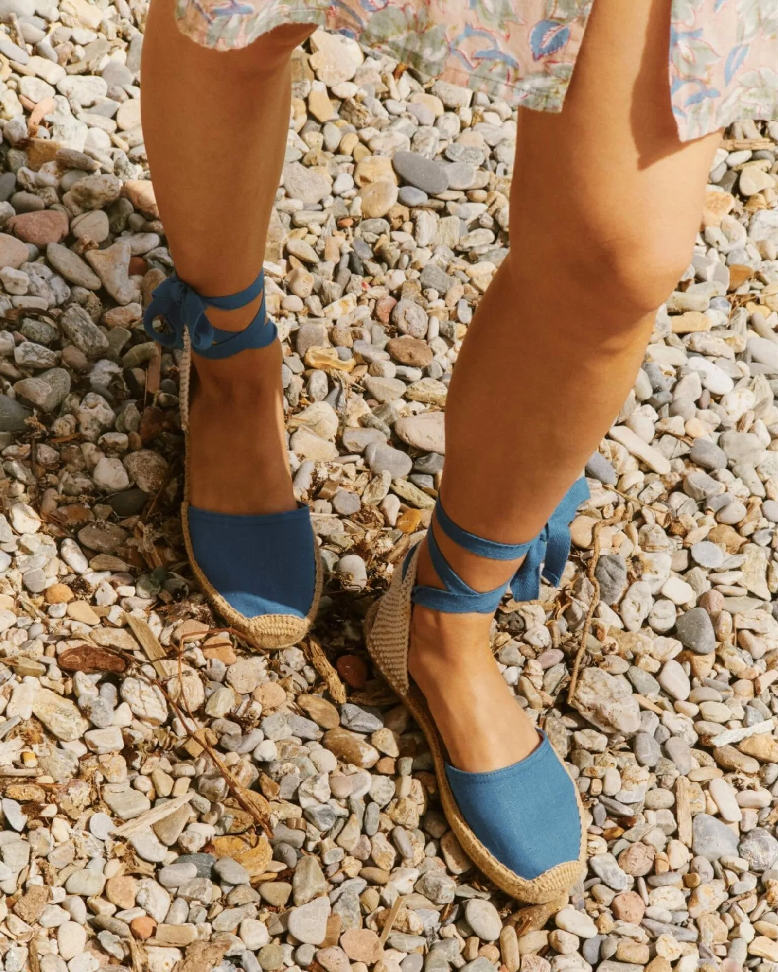 Womens_Espadrilles_The Lauren Lace Up_Linen Colors_French Blue